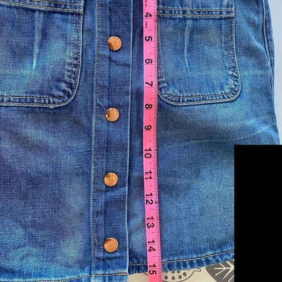 Rag & bone Santa Cruz Mini Skirt denim - Picture 7 of 10